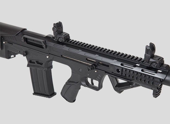 Üzümlü Bullpup BPX-12 Siyah Şarjörlü Av Tüfeği 12 Kalibre 10+1