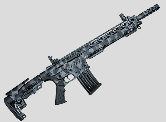 Üzümlü SR-12 Gri Şarjörlü 10+1 Şarjörlü Yarı Otomatik Av Tüfeği 12 Kalibre